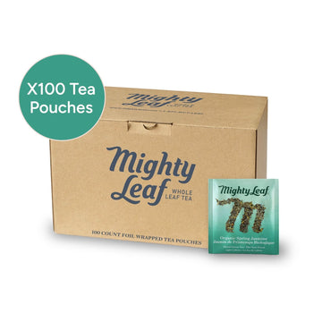 Mighty Leaf Tea Organic Spring Jasmine - 100 Pouches | Green Tea