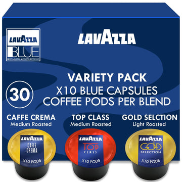 Lavazza Blue Variety Pack, 30 Capsules, 3 Flavours, 10 Capsules Each