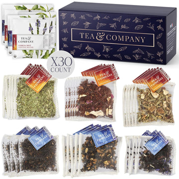Mighty Leaf Organic Tea Gift Box - 30 Count (6 Flavors)