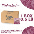 Mighty Leaf Tea Organic Breakfast - 100 Pouches | Bold Morning Blend