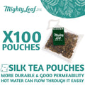 Mighty Leaf Tea - Marrakesh Mint 100 Pouches | Refreshing Green Tea & Mint