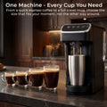 PeleCom Coffee Machine Compatible With Senseo Coffee Pods + Senseo Decaf Coffee Pods - machine image