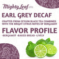 Mighty Leaf Earl Grey Tea - 100 Pouches | Premium Black Tea Bergamot