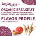 Mighty Leaf Organic Breakfast Tea - 1 LB Loose Leaf | Bold Blend