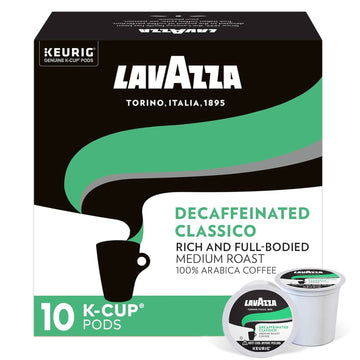 Lavazza Classico Decaf K-Cups 10 Count Box BBD 13 January 27