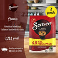 Senseo Classic Coffee Pods - Smooth, Medium Roast for a Perfect Brew