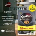 Senseo Espresso Coffee Pods - Bold, Rich Flavor with Smooth Crema, Perfect Brew