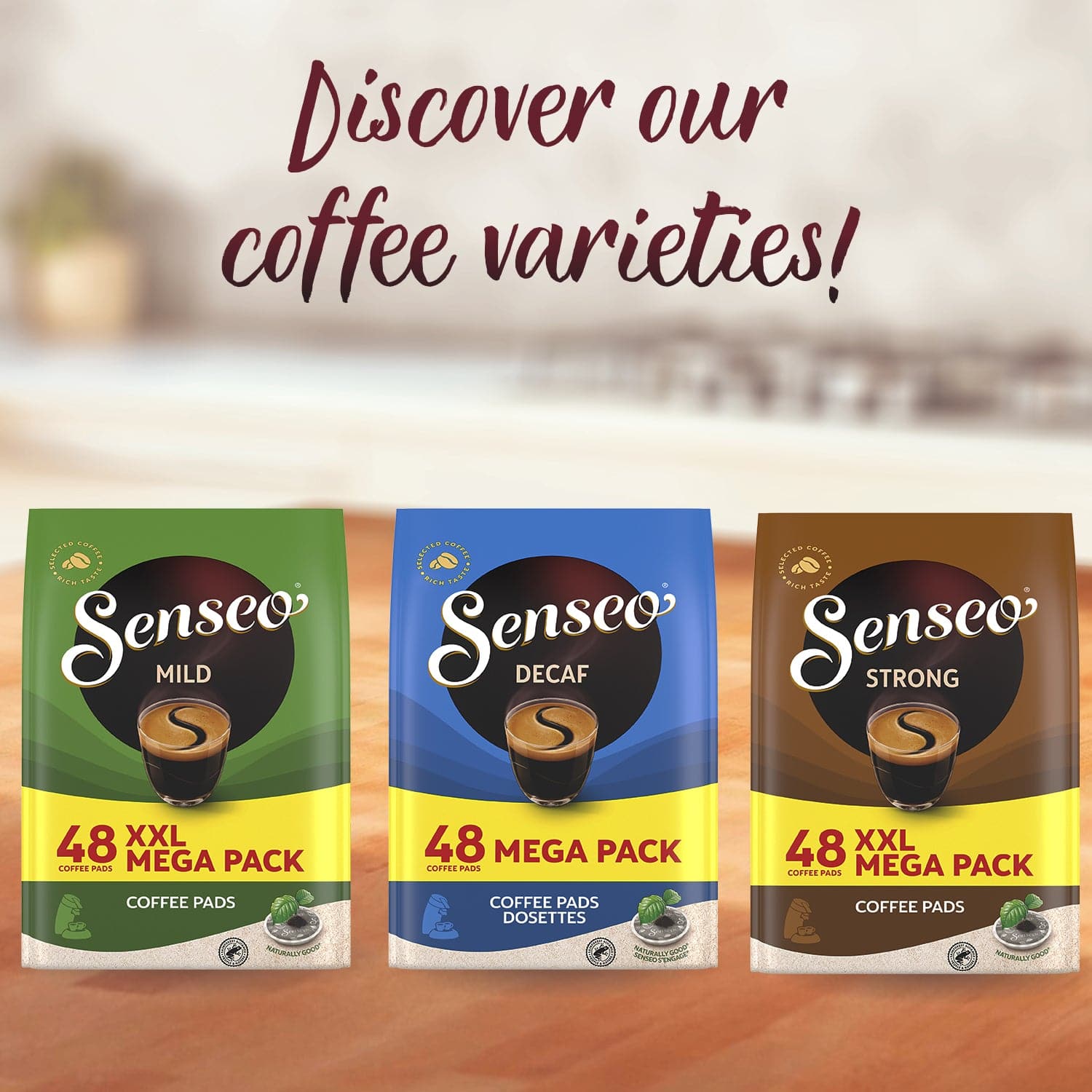 Senseo Coffee Pods flavors