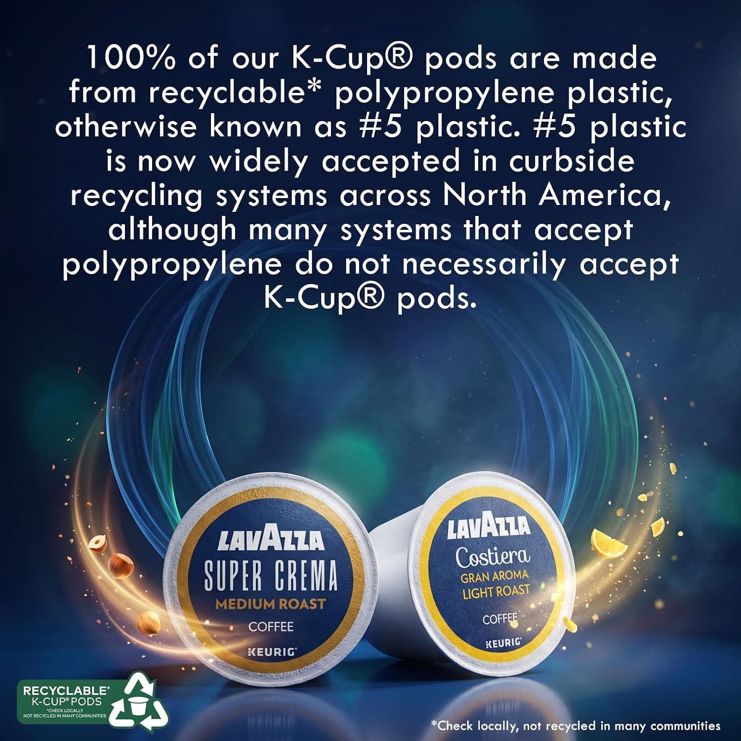 Lavazza Super Crema & Costiera Gran Aroma K-Cups - 40 Count