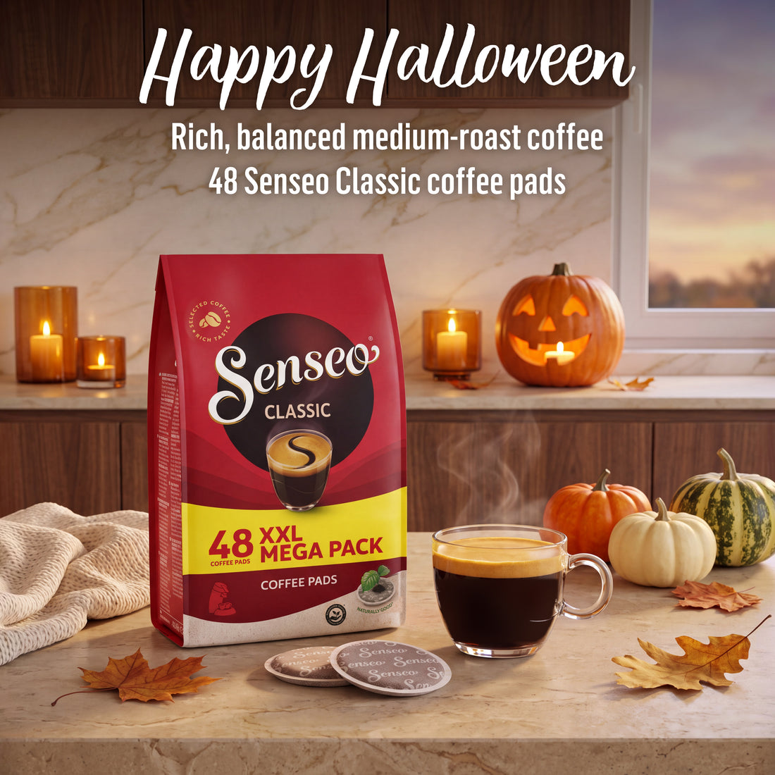Halloween 2026 - Senseo Classic Medium Roast Coffee Pods
