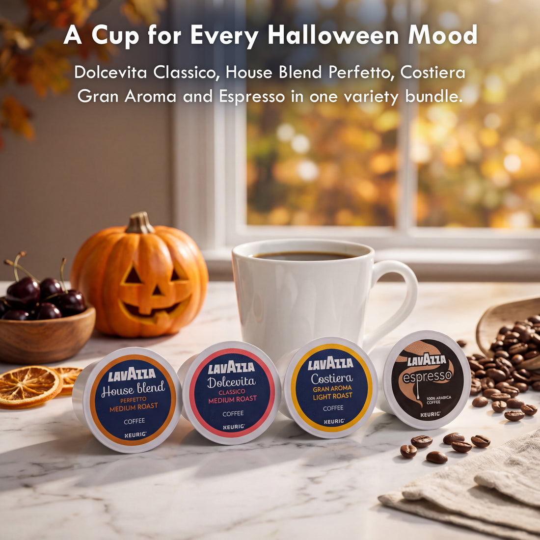 Halloween 2026 - Lavazza K-Cup Variety Pack - 40 Count, 4 Blends