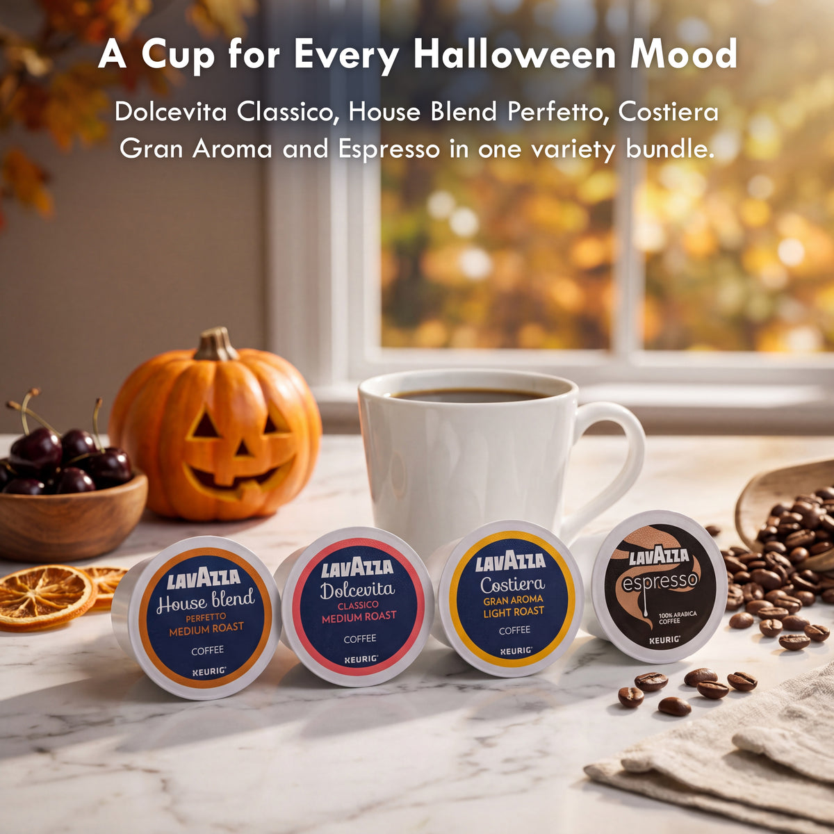 Halloween 2026 - Lavazza K-Cup Variety Pack - 40 Count, 4 Blends
