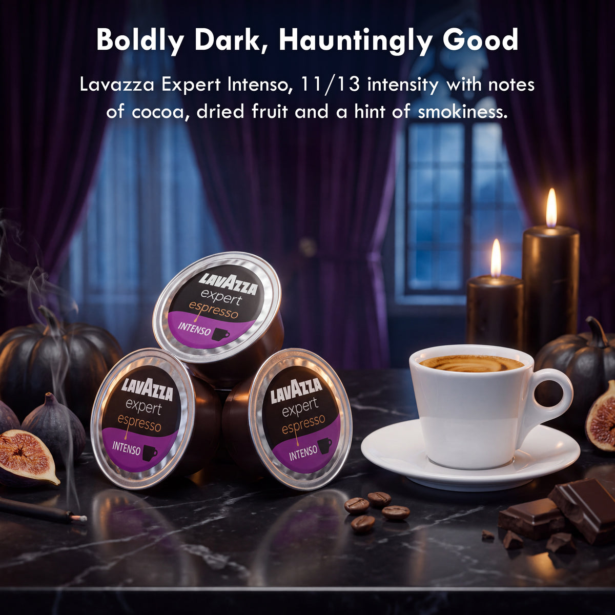 Halloween 2026 - Lavazza Expert Intenso Coffee Capsules - 72 Count