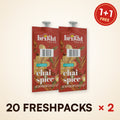 1+1 FREE: 40 FLAVIA Bright Tea Co. Chai Spice Freshpacks, best before Nov 8, 2026