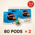 1+1 FREE: 160 Senseo Decaf coffee pods, best before Feb 4, 2027