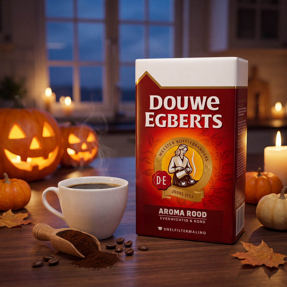 Halloween 2026 - Douwe Egberts Aroma Rood Ground Coffee X 6 Packs, 6.6 Lb