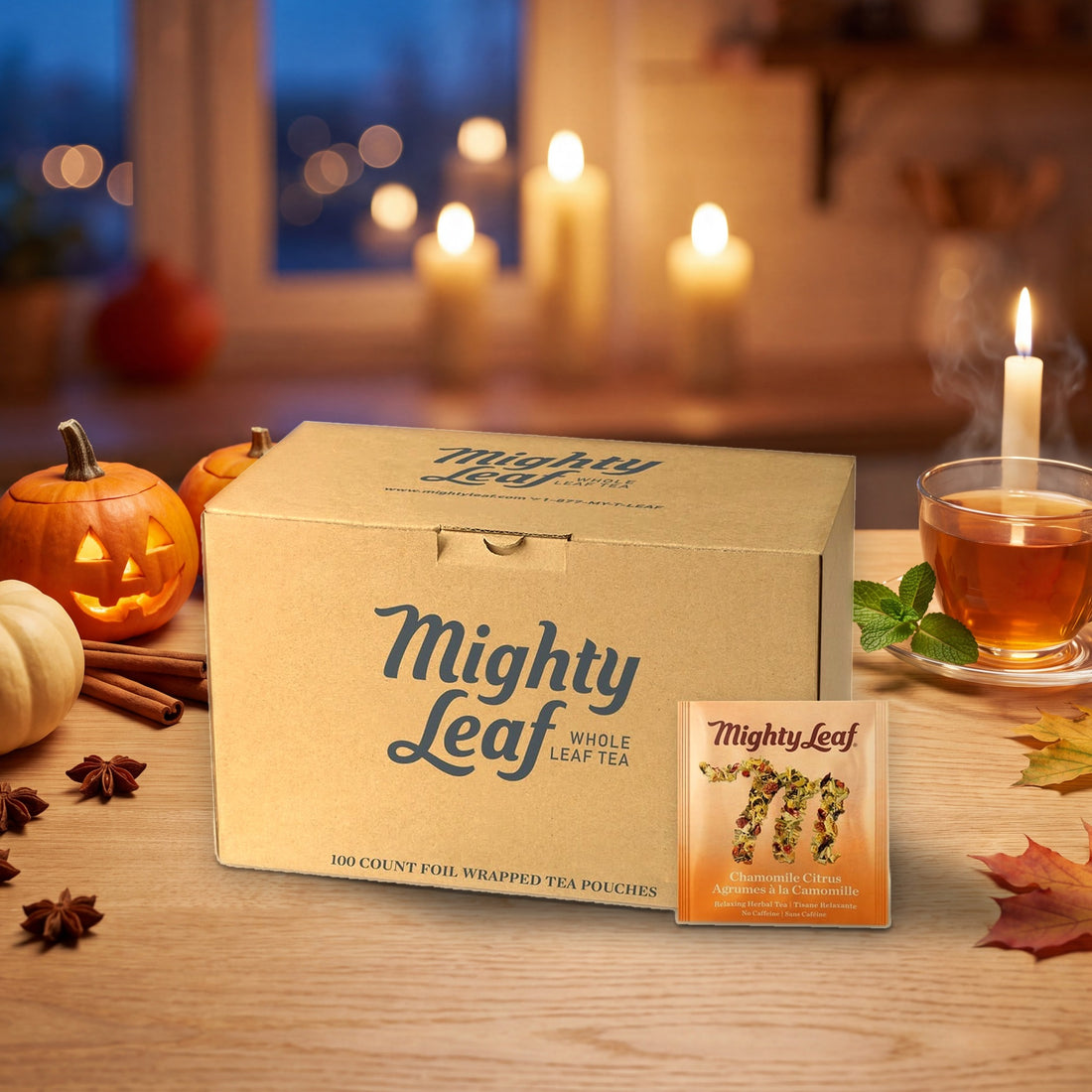Halloween 2026 - Mighty Leaf Tea - Chamomile Citrus - 100 Pouches