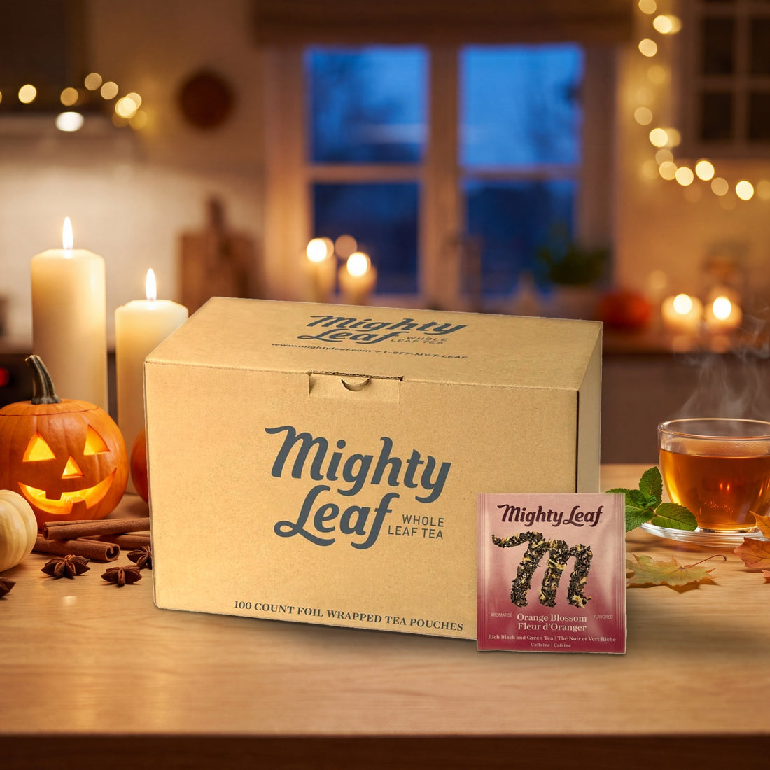 Halloween 2026 - Mighty Leaf Tea - Orange Blossom - 100 Pouches