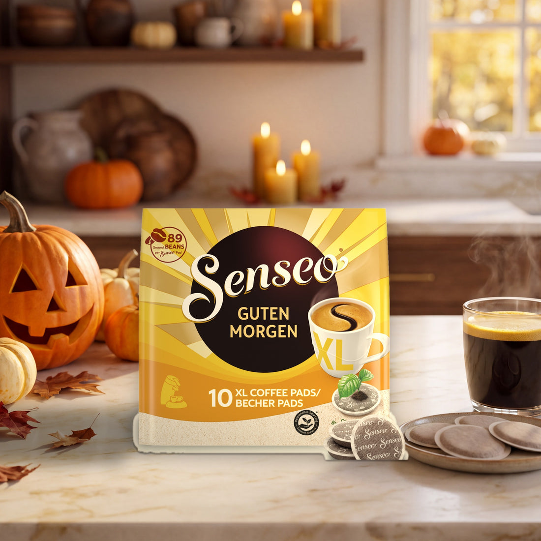 Halloween 2026 - Senseo Good Morning XL Coffee Pods - 50 Count