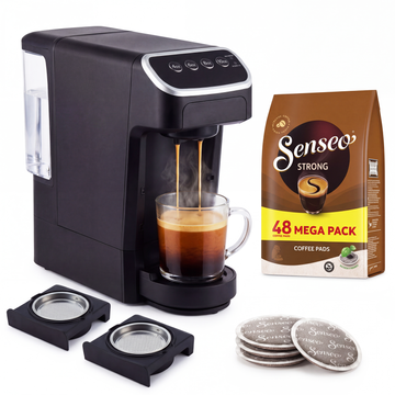 PeleCom Coffee Machine Pods + Senseo Strong Pods