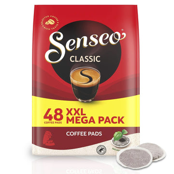 Senseo Classic Coffee Pods - Smooth, Medium Roast for a Perfect Brew