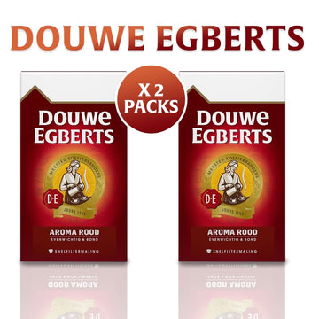 Douwe Egberts Aroma Rood - 2 Packs, 17.64 oz Each